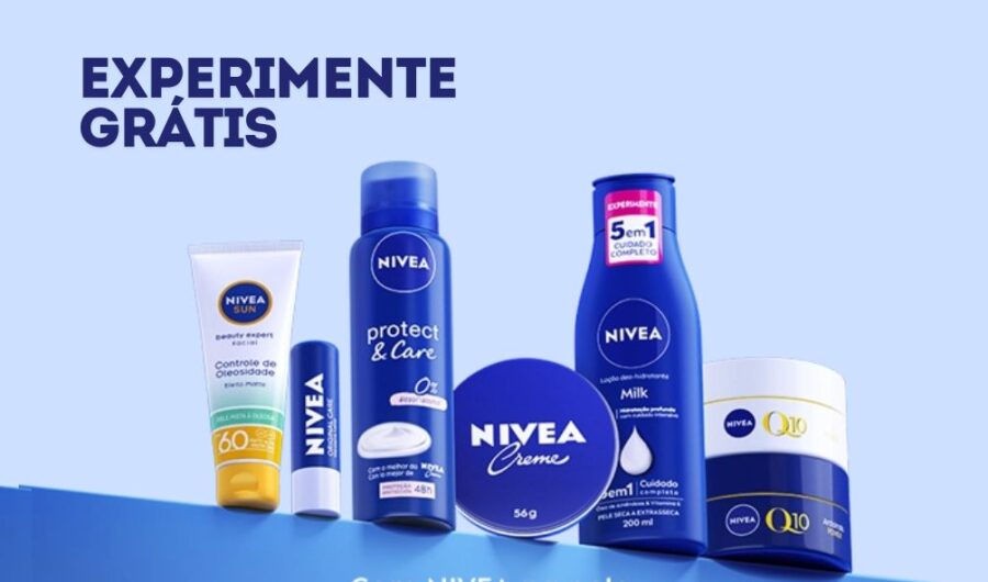 Como Se Cadastrar e Receber Amostras Grátis da NIVEA